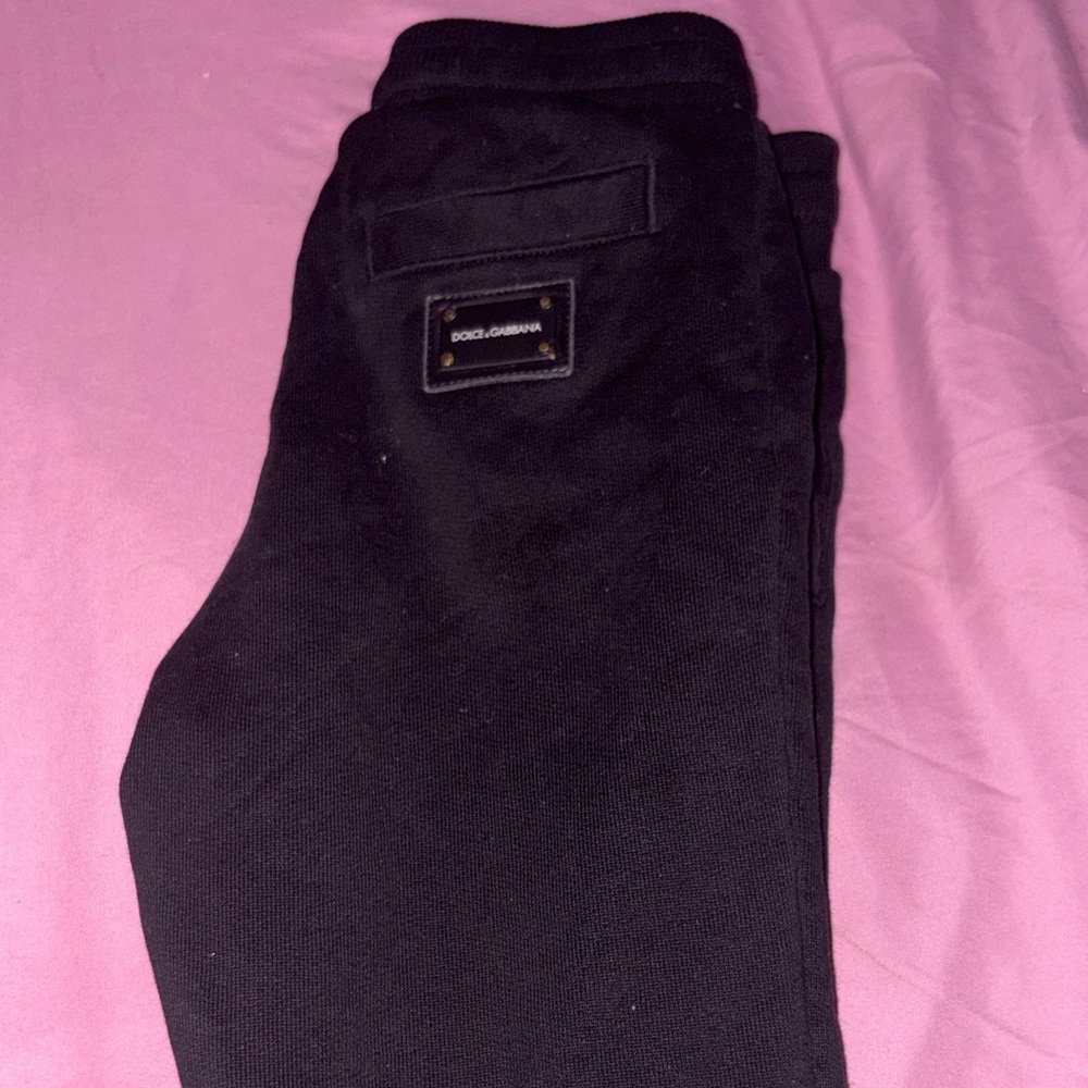 Dolce & Gabbana Black Kids Sweatpants